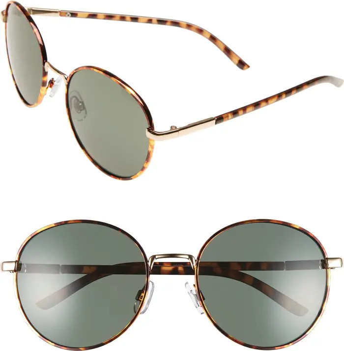 55mm Round Sunglasses | Nordstrom