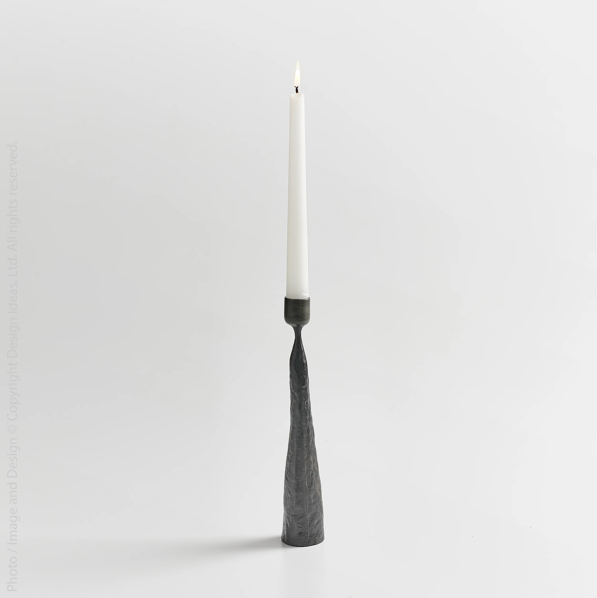 Palmer™ Hand Forged Iron Taper Holder (10 in.) | Texxture Home