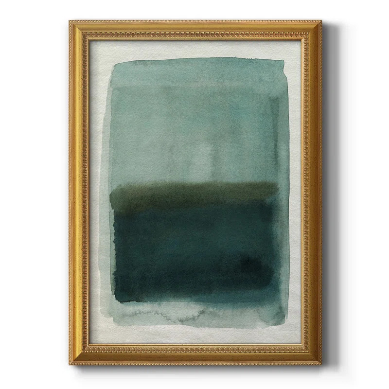 Seaglass Windowpane I Print | Wayfair North America