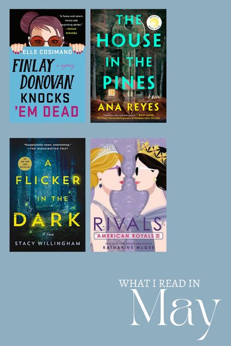 What I Read in May: a mishmash of mysteries and rom coms! #bookworm #kindle #mayreads #books 

#LTKhome