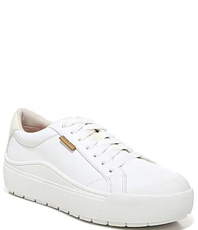 Dr Scholl's Time Off Mixed Media Platform Sneakers - 9.5 | Dillard's