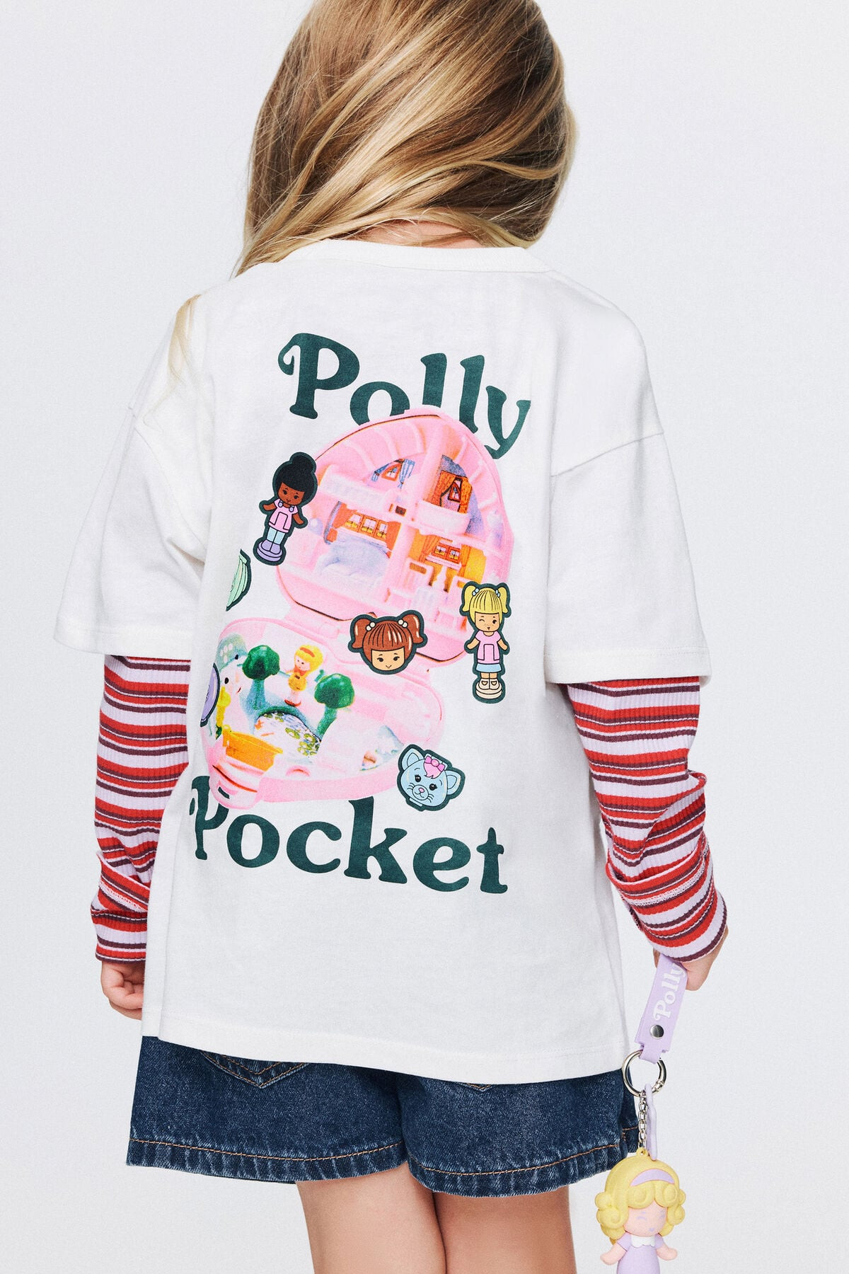 Polly Pocket Drop Shoulder Short Sleeve Tee | Cotton On (US)