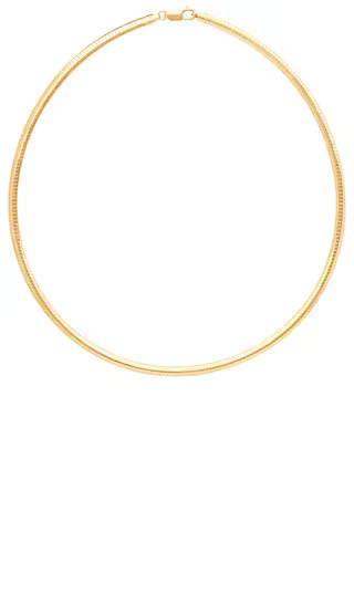 Omega 4 Necklace in 14k Yellow Gold Plated | Revolve Clothing (Global)