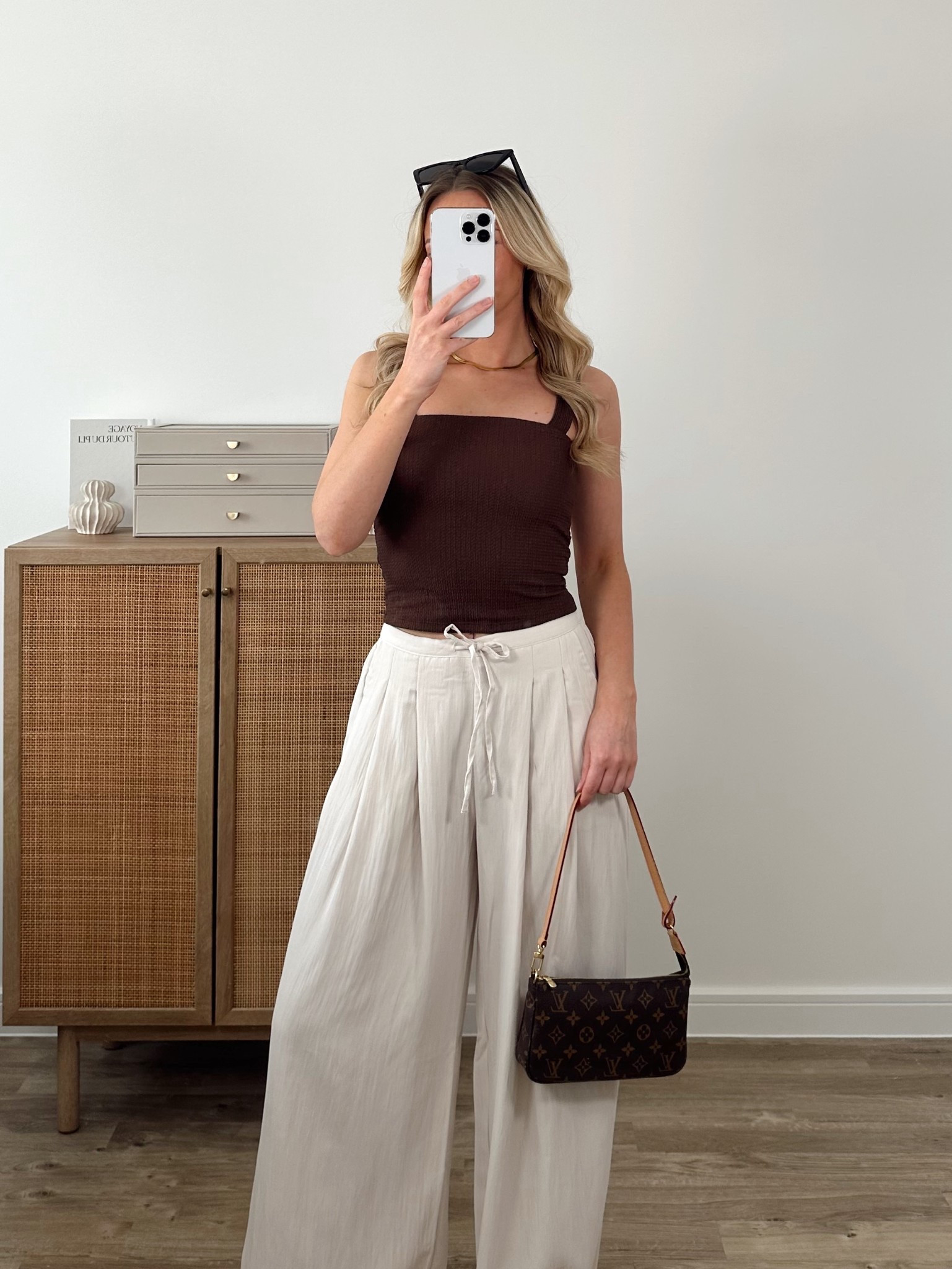 love this outfit!
wearing size xs in the top and small in the trousers (fyi they are reallyyy long, I’m 5’4 and they were swamping me!) 

#LTKuk #LTKeurope #LTKAroundTheWorld