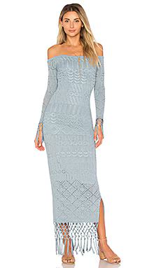 House of Harlow 1960 x REVOLVE Rose Dress in Dusty Blue from Revolve.com | Revolve Clothing (Global)