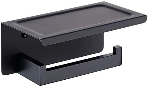 Toilet Paper Holders with Phone Shelf Bathroom Accessories Decor SUS 304 Stainless Steel Wall Mou... | Amazon (CA)