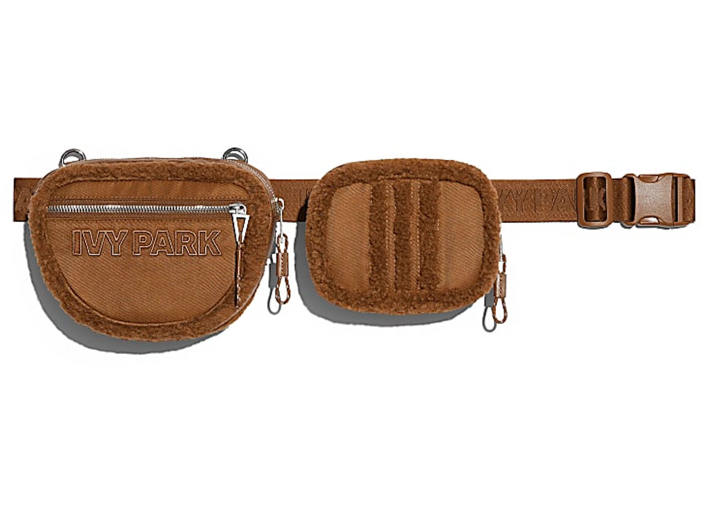 adidas Ivy Park Sherpa Belt BagWild Brown | StockX