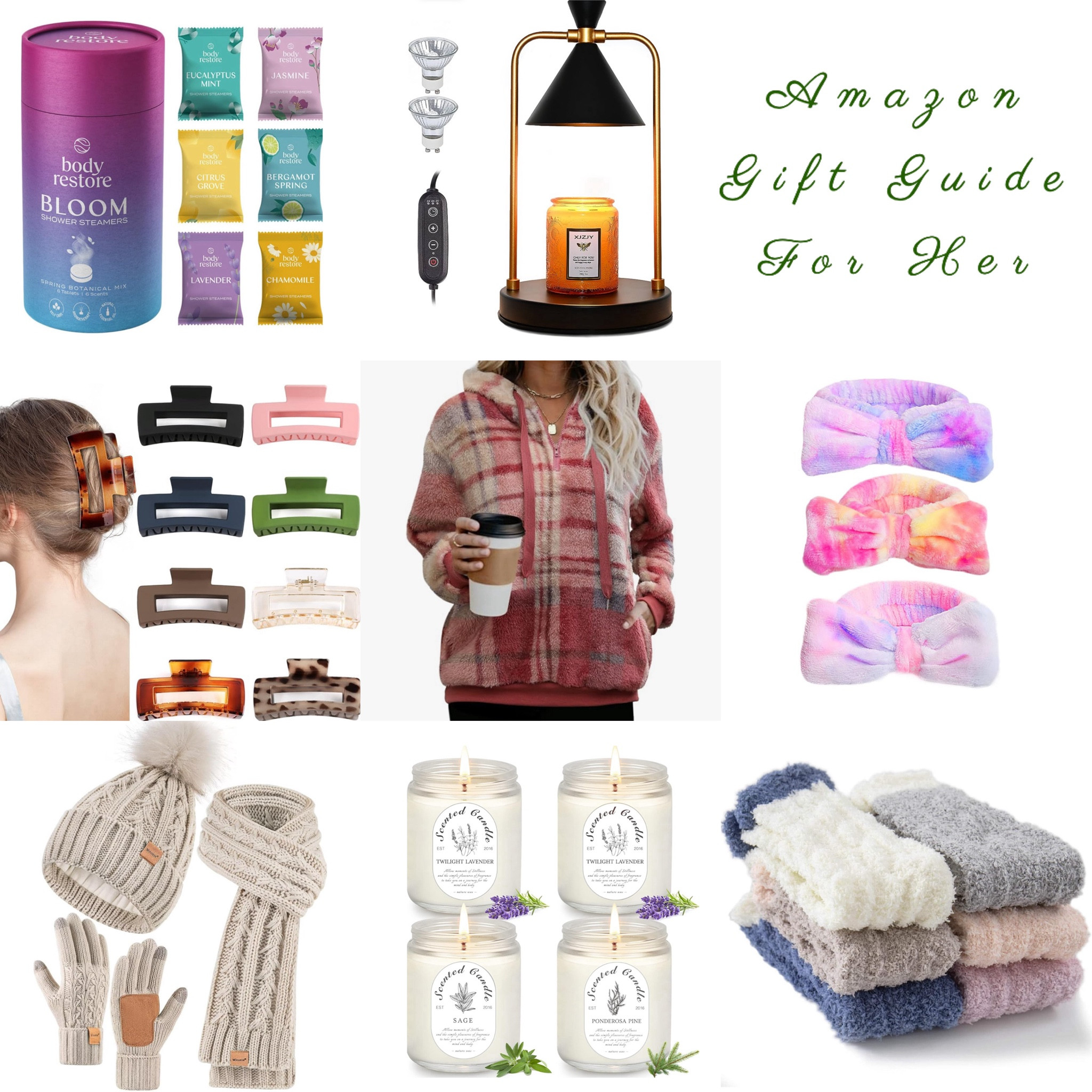 Amazon
Gifts
Gift
Gift Guide
For Her
Women
Daughter
Sister
Friend
Girlfriend
Wife
Mother in Law
Coworker
Christmas
Holiday
Sale
Secret Santa
White Elephant
Stocking
Bath
Beauty
Home
Steam
Shower
Candle
Warmer
Hair Clips
Jacket
Outerwear
Winter
Plaid
Sherpa
Hat
Gloves
Scarf
Candles
Socks
Fuzzy
Comfy
Homebody
Black Friday
Cyber Monday
Cyber Week

#LTKCyberWeek #LTKGiftGuide #LTKHoliday