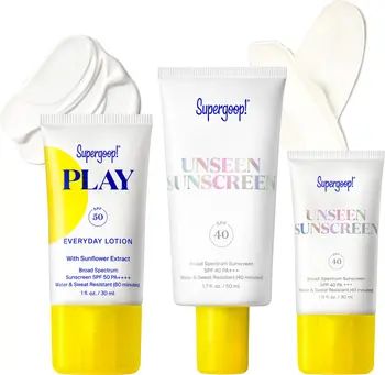 Supergoop!® Unseen & Play Sunscreen SPF 50 Set USD $78 Value | Nordstrom | Nordstrom