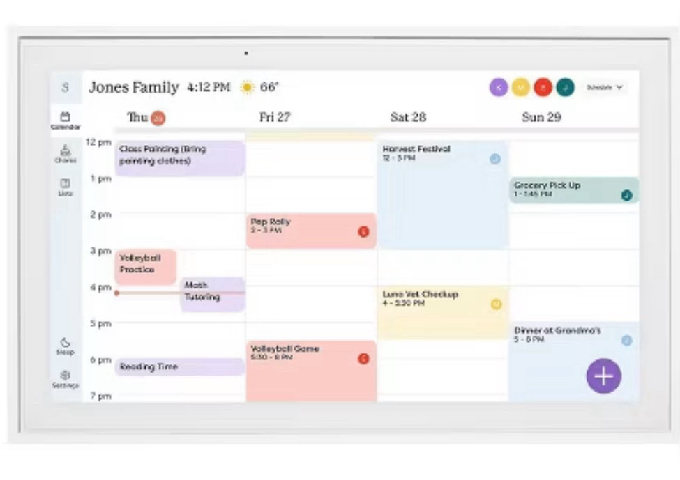 Using the Skylight calendar to keep my family organized. Will also help the kids check off their chores. 
Family
Organization 
