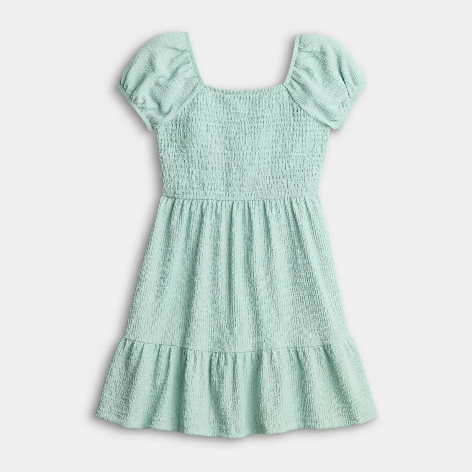 Girls 6-20 SO® Crinkle Smocked Bodice Dress in Regular & Plus Size | Kohl's