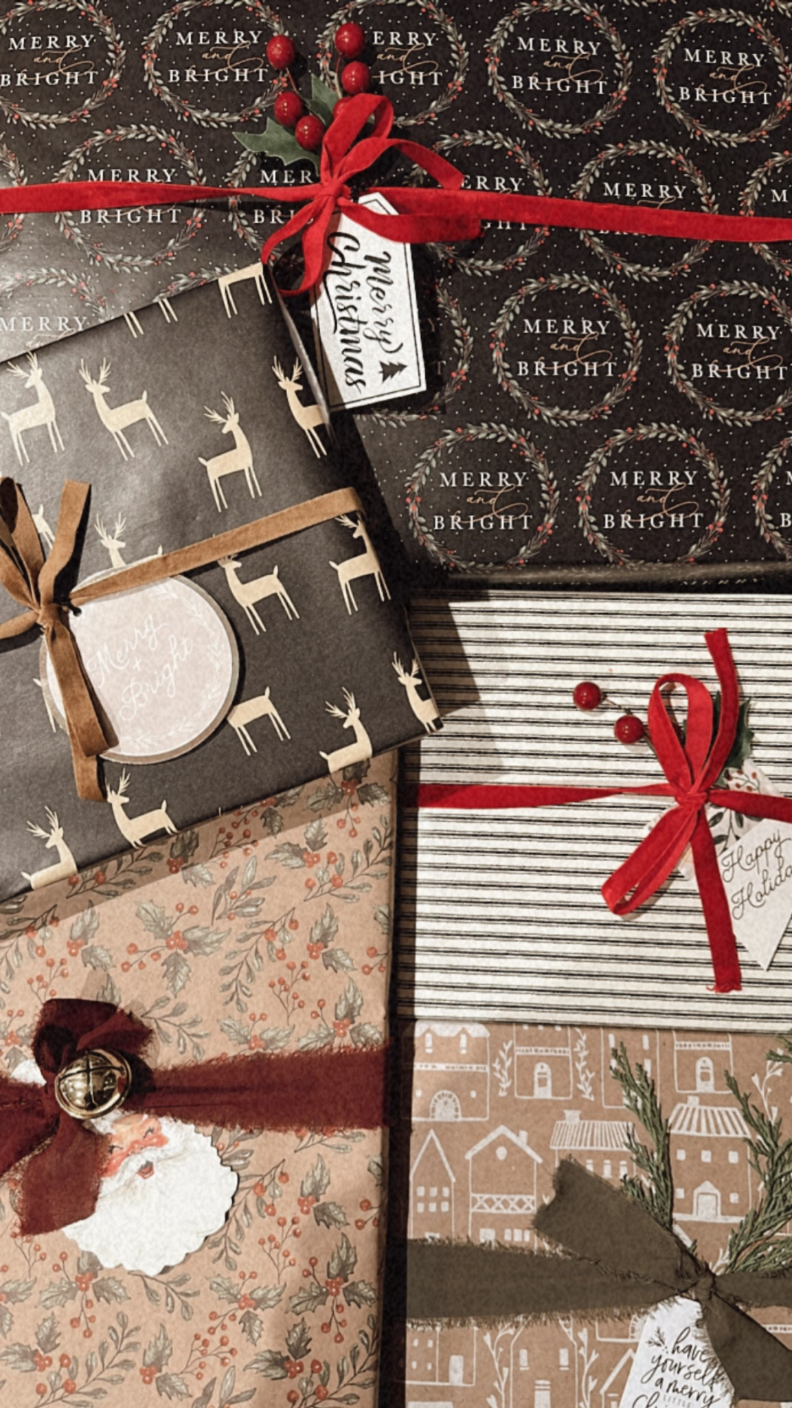 Gift wrapping! 🎁

#christmas #gifts #giftwrapping #christmaswrapping #presents #holiday #winter #neutralwrapping 

#LTKGiftGuide #LTKSeasonal #LTKHoliday