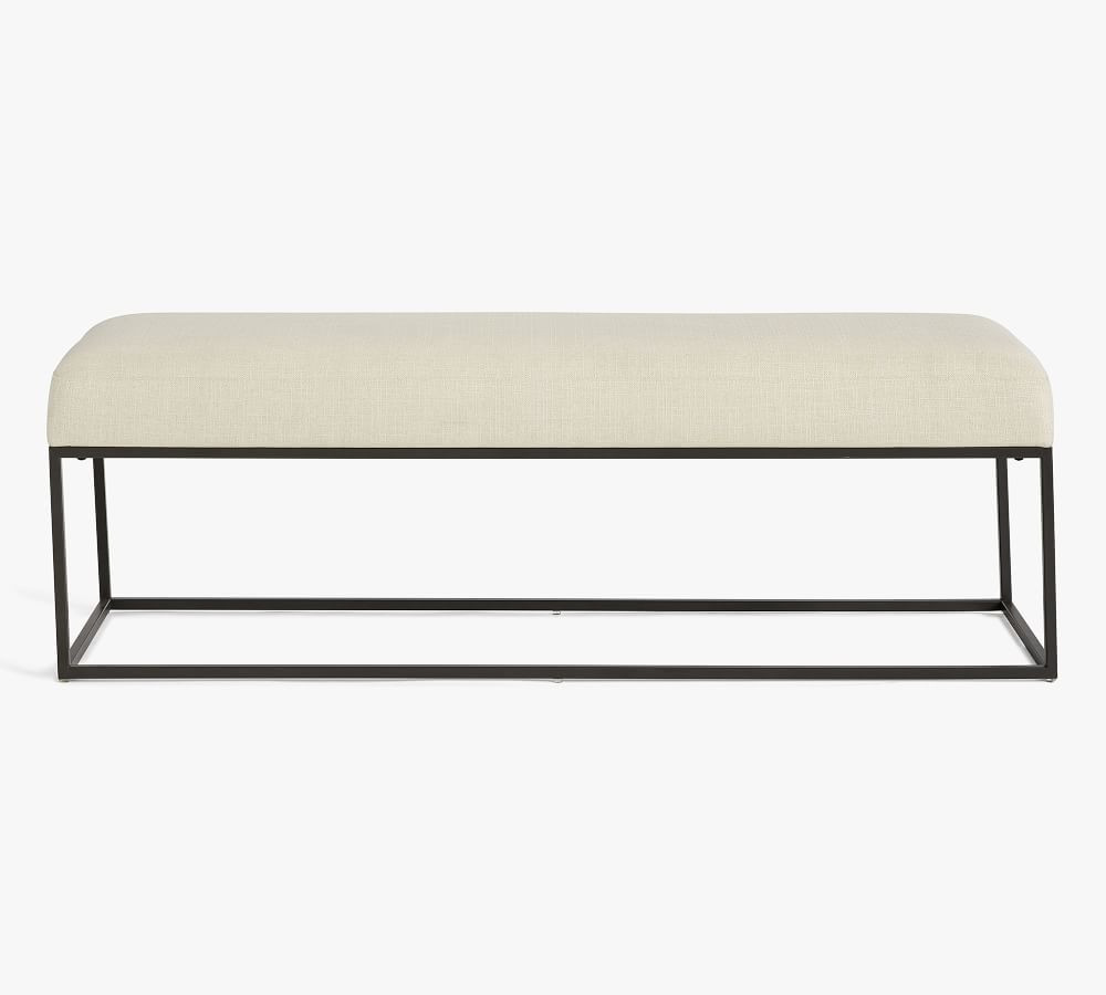 Millie Upholstered Bench | Pottery Barn (US)