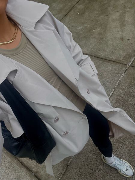 perfect lightweight tan/off white trench coat for spring! i love wearing this over workout clothes or dressing it up for a day out in the city

added all of the products i got from my abercrombie PR gifting too! 

#LTKfindsunder100 #LTKSpringSale #LTKSeasonal