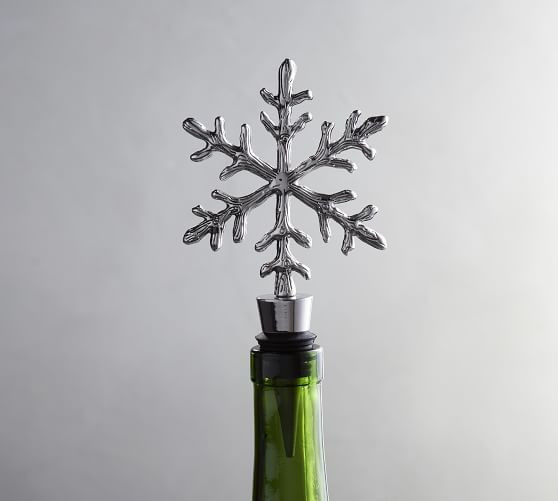 Snowflake Wine Stopper | Pottery Barn (US)