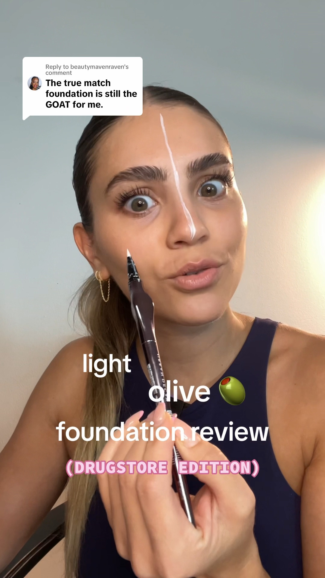affordable olive-skin friendly foundation?! I hear you guys, in this video i am swatching shade 4N of the Loreal True Match foundationbased off of your recommendations 👯‍♀️🫒
comment which foundation
you'd like me to swatch and try next! #affordablemakeup #oliveskin #oliveundertone #foundationreview #drugstoremakeup

#LTKBeauty #LTKdayinmylife #LTKgrwm