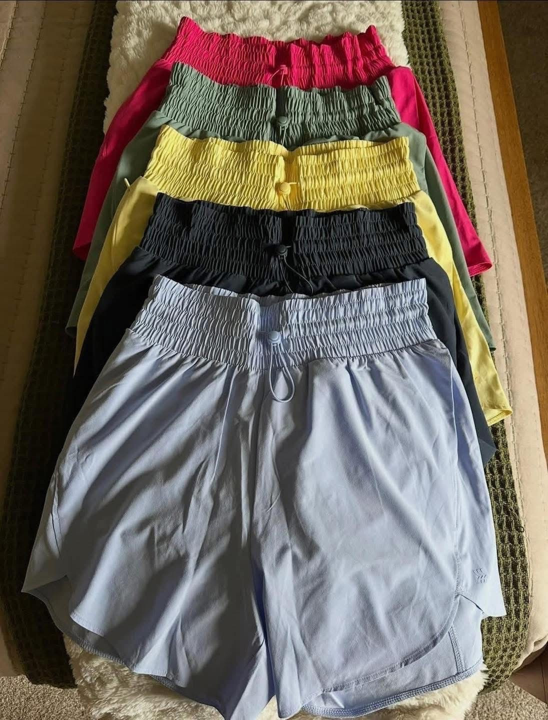 They just added three new colors to our favorite 5 inch inseam athletic shorts! 