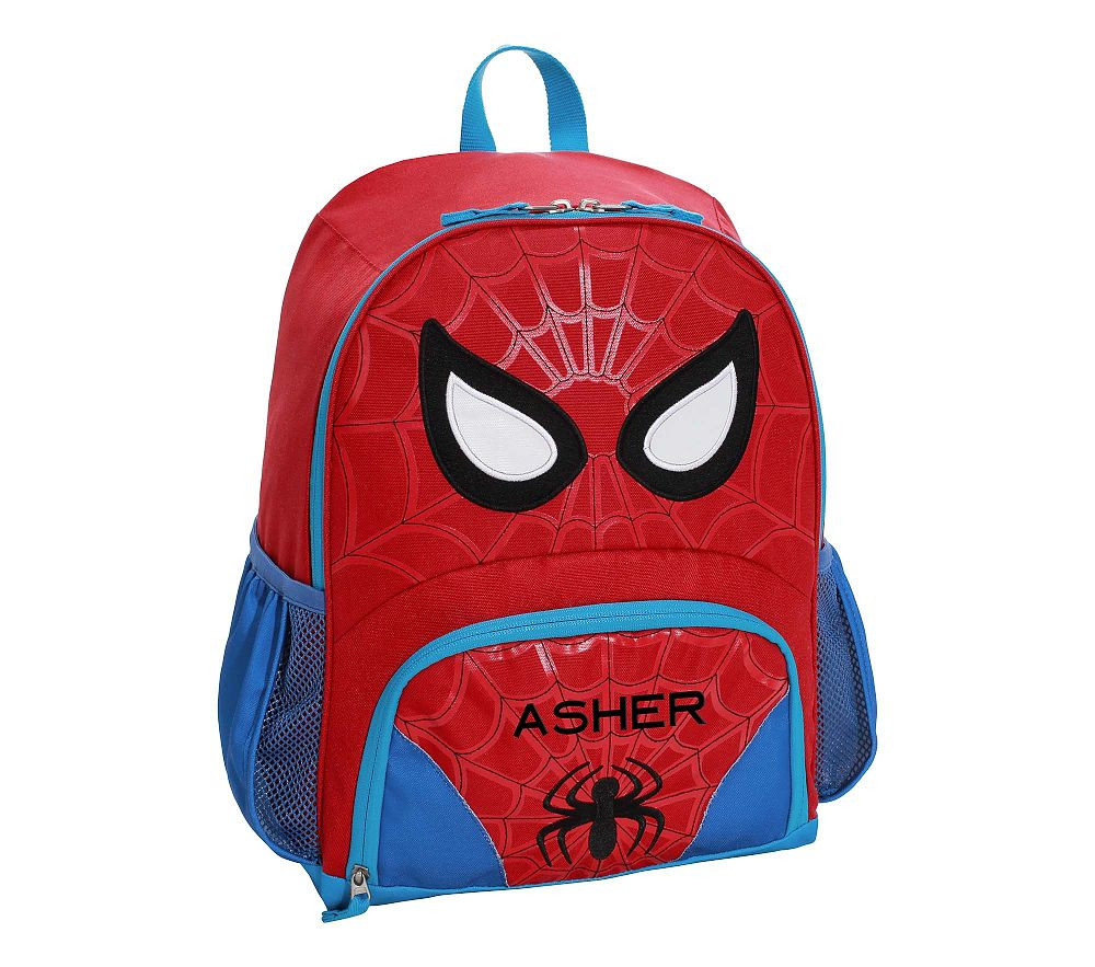 Mackenzie Marvel's Spider-Man Critter Glow-in-the-Dark Backpacks PinterestXCopy LinkEmailPrint | Pottery Barn Kids