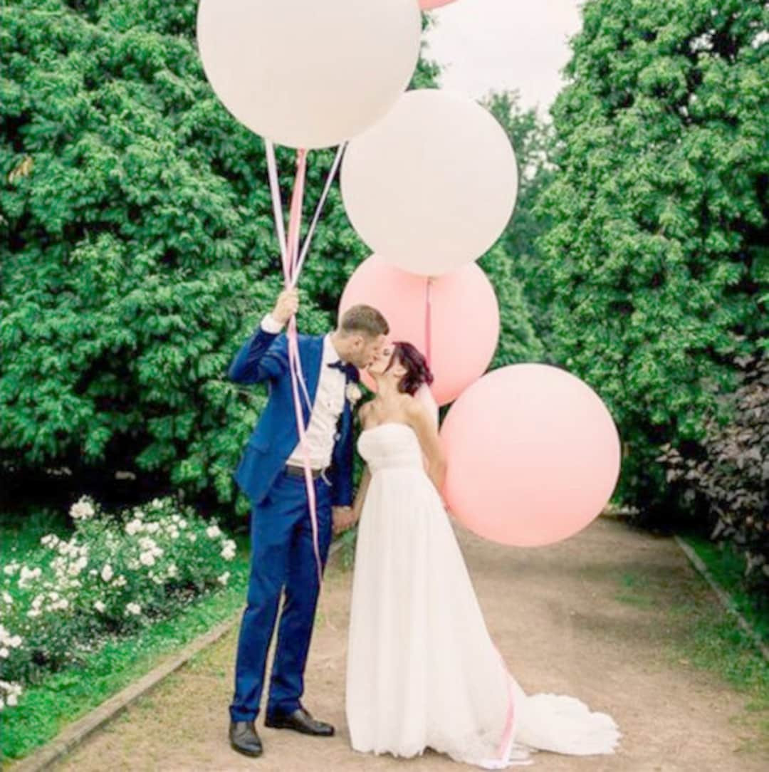 36" Jumbo Round Latex Balloon - Pastel Balloon - Big Round Balloon - Jumbo Balloon - Macaron Ball... | Etsy (US)