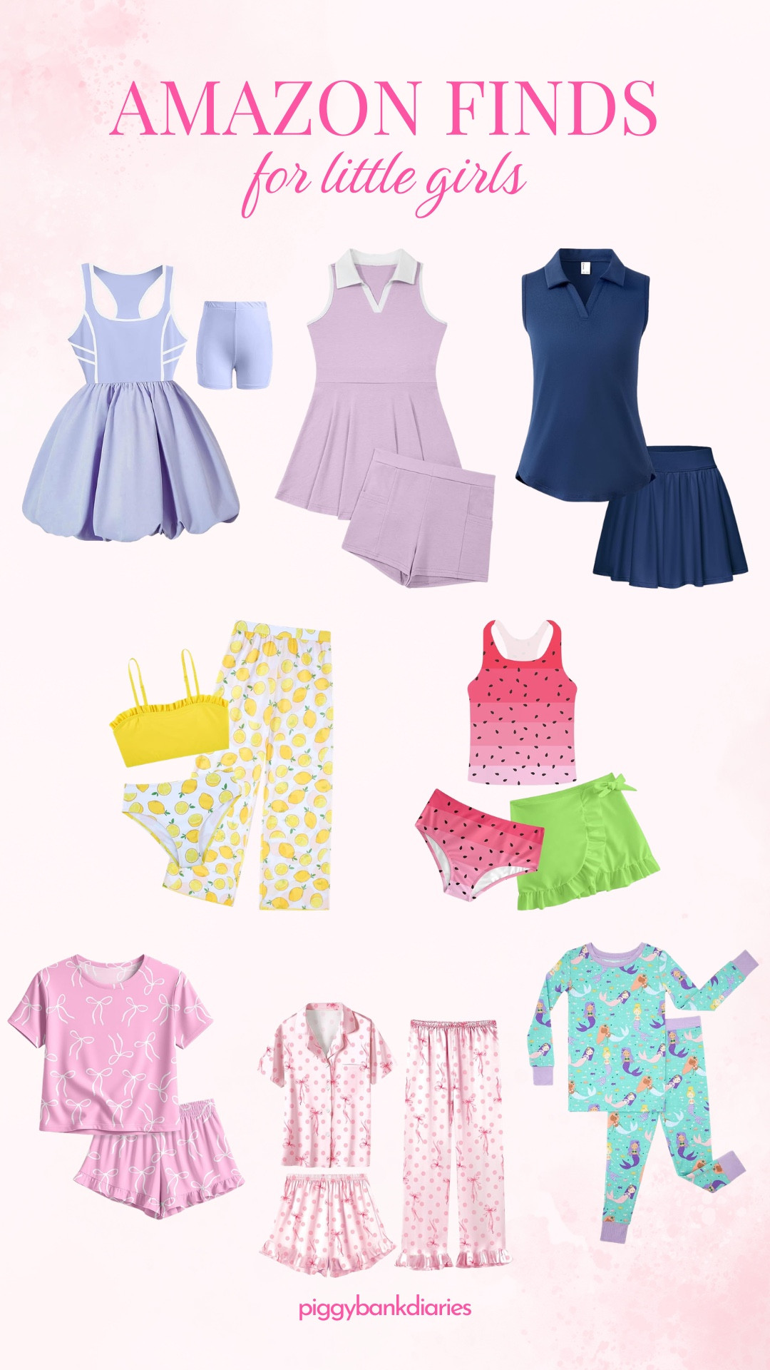 Pajamas, dresses and sets galore! Amazon has spring covered for your little girls! 

#LTKmomlife #LTKKids