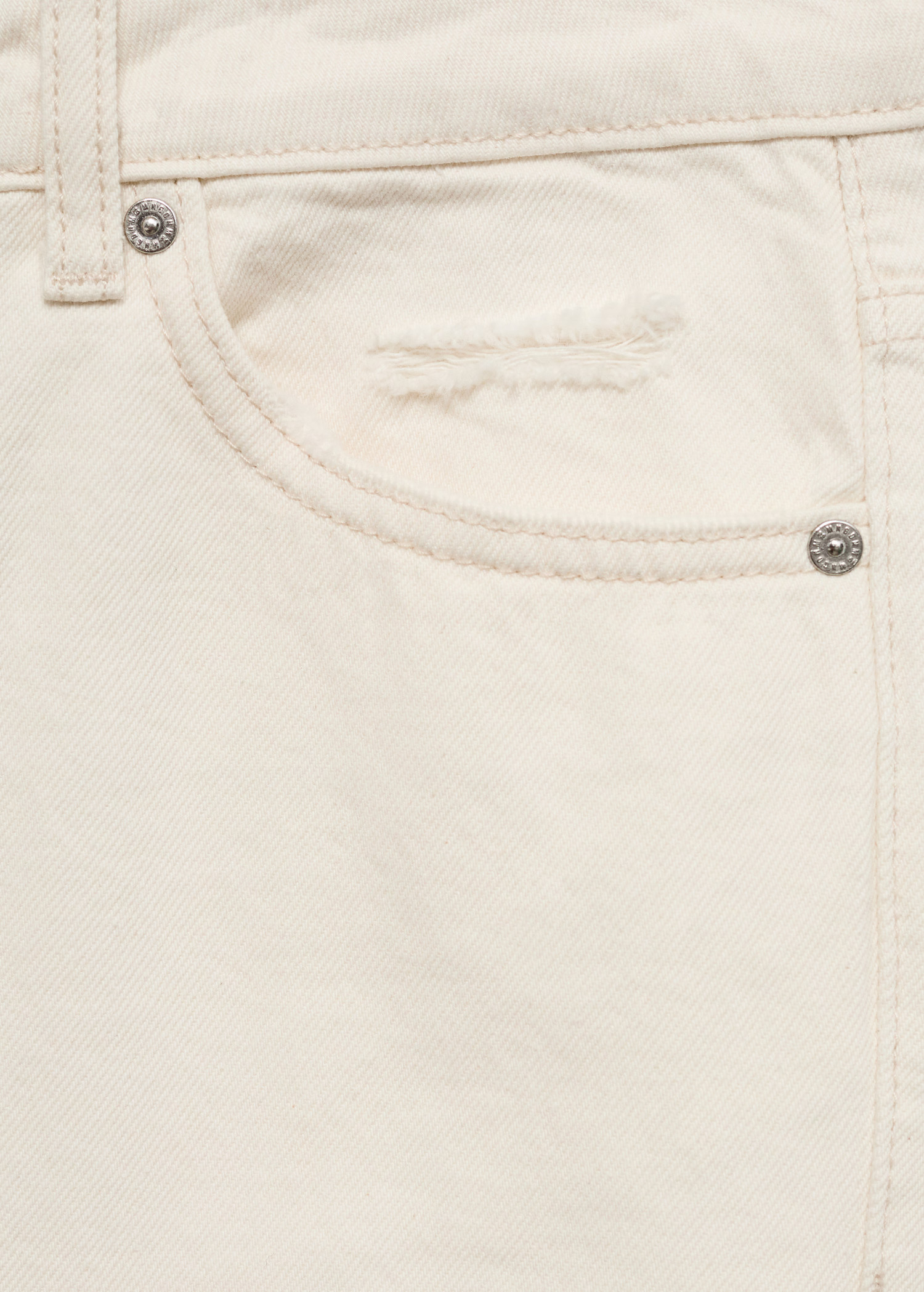 Blanca straight-fit cropped jeans | Mango (US/MX/AU)