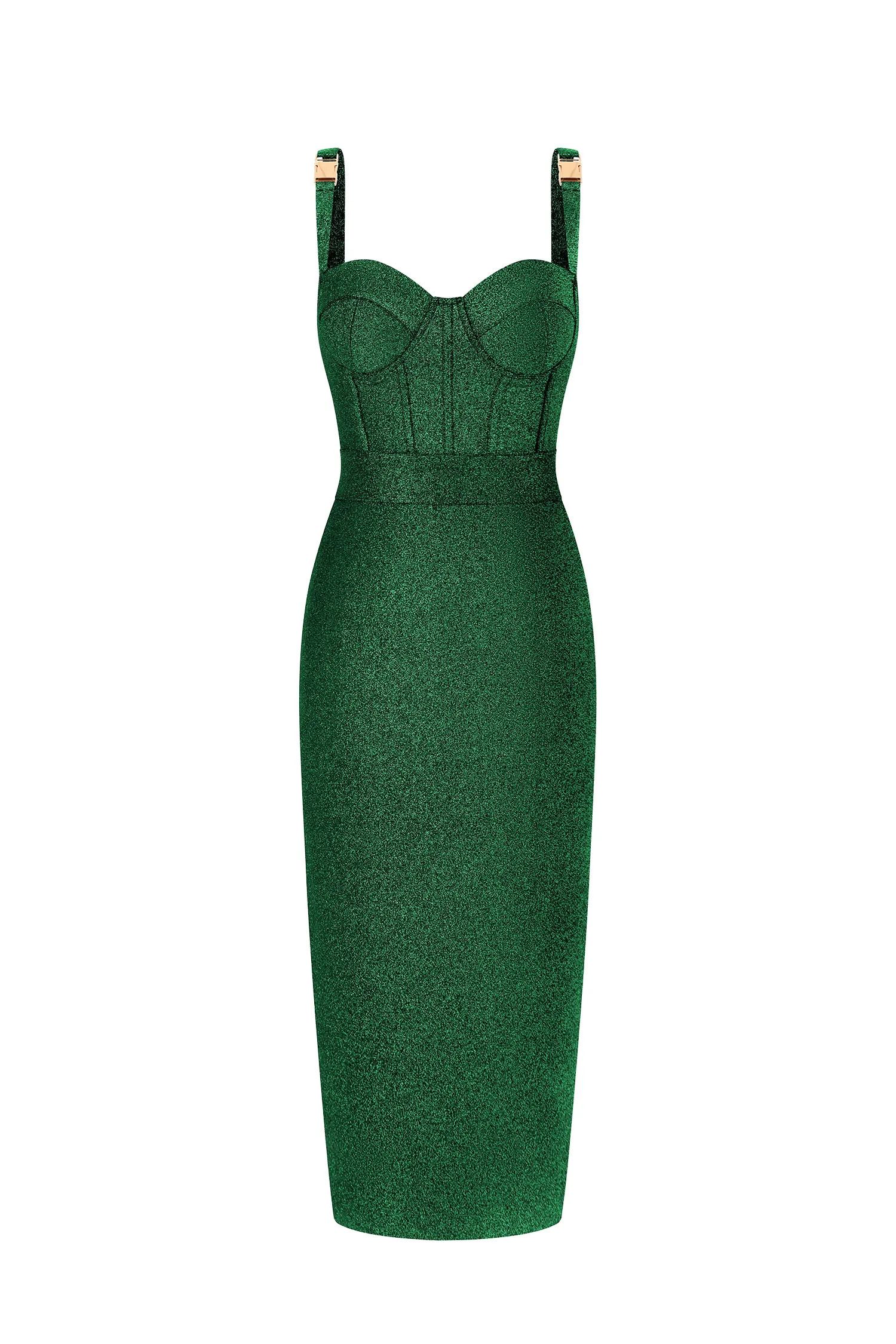 Ziriy Sleeveless V-Neck Bandage Green Maxi Dress | Bellabarnett Affiliate Marketing