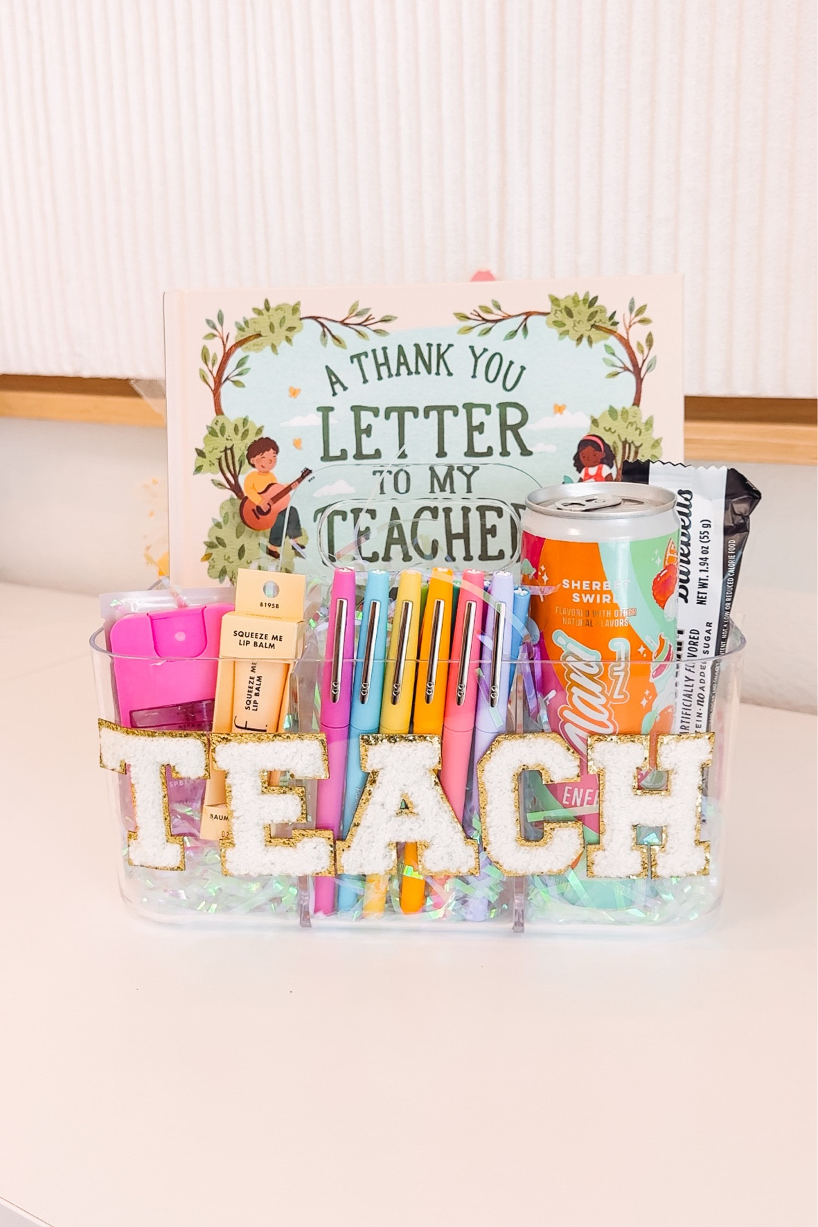 Teacher appreciation gift idea!! 

Amazon DIY mom favorites kids family unique thoughtful useful practical helpful gift basket 

#LTKSeasonal #LTKmomlife #LTKKids
