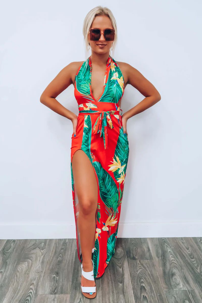 Calling Paradise Dress: Multi | Shophopes