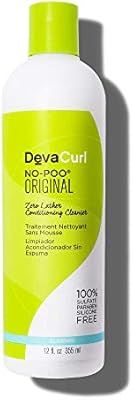 Devacurl No-Poo Original Cleanser; Zero Lather; Gentle for All Hair Types; Sulfate; Paraben and S... | Amazon (US)