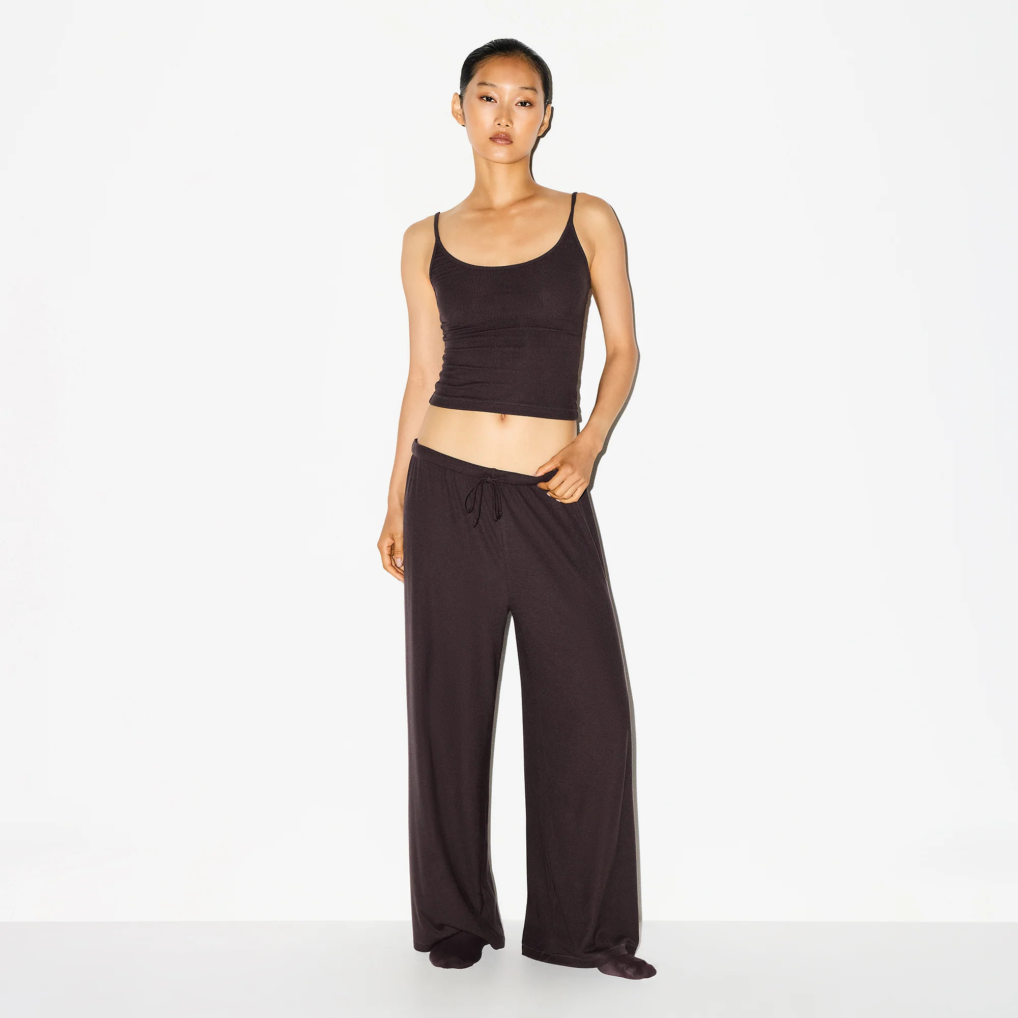 SKIMS Tank Top Pajama Set | Deep Neutral | 3XL | Soft Lounge | SKIMS (US)