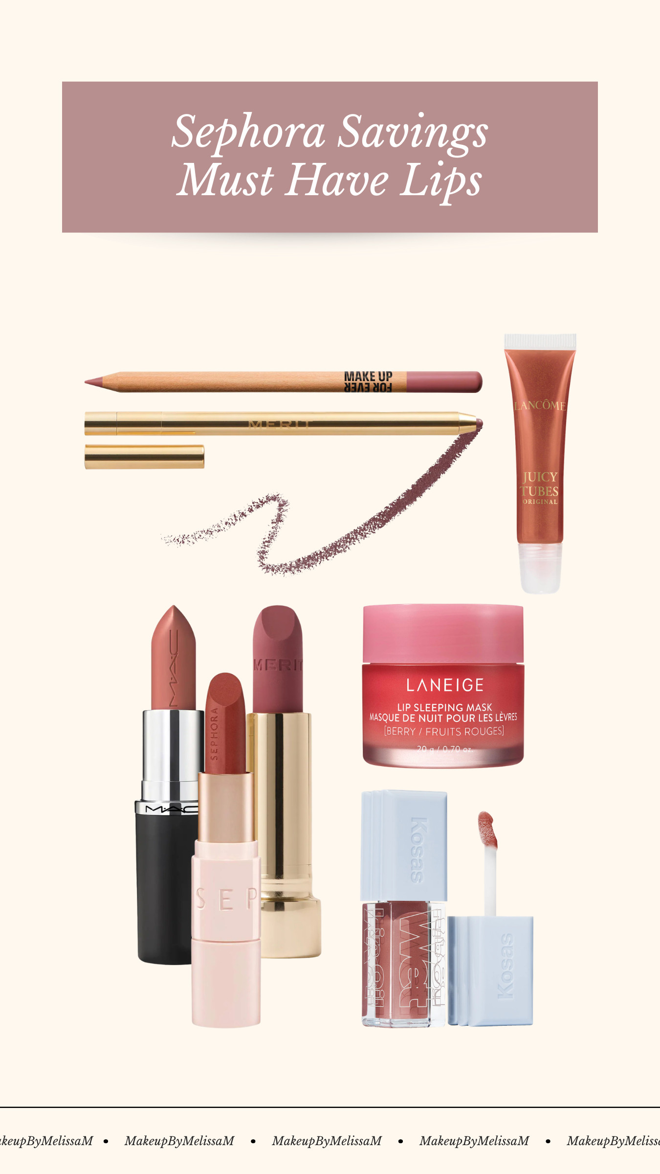 Sephora Savings: Must Have Lips 

 #LTKSeasonal #LTKSaleAlert #LTKBeauty