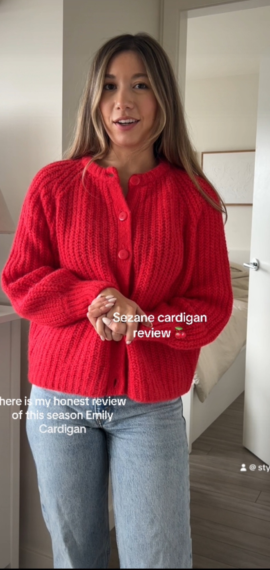 Sezane Emile cardigan review! 

#LTKHoliday #LTKstyletip #LTKGiftGuide