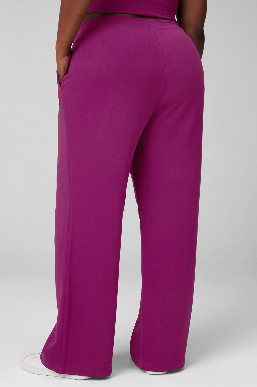 Year Round Terry Wide Leg Pant | Fabletics