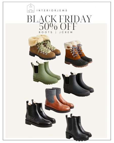 I crew Black Friday sales on boots. 50% off boots sale. Gift ideas for her

#LTKCyberweek #LTKHoliday #LTKsalealert