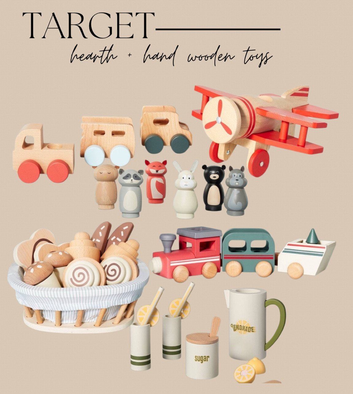 snagged a few of these for the kids! 
Hearth + Hand wooden toys ✨

Christmas 
Gift guide
Toddler
Wooden toys 
Aesthetics 
Neutral 
Open ended 

#LTKkids #LTKGiftGuide #LTKHoliday