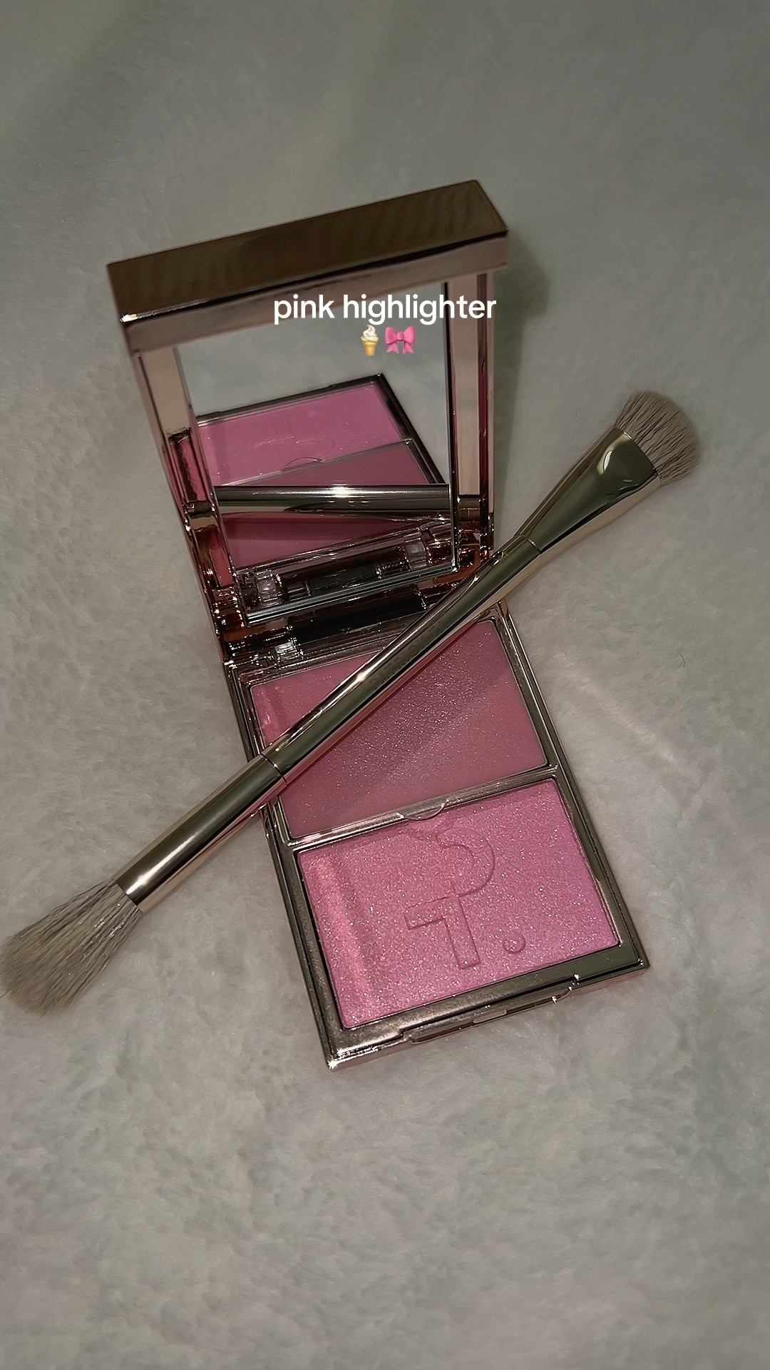 You can never go wrong with pink highlighter !! Current go to highlight/blush. Makes the perfect holiday gift and comes with this dual and brush. #patrickta

#LTKGiftGuide #LTKFindsUnder100 #LTKHoliday