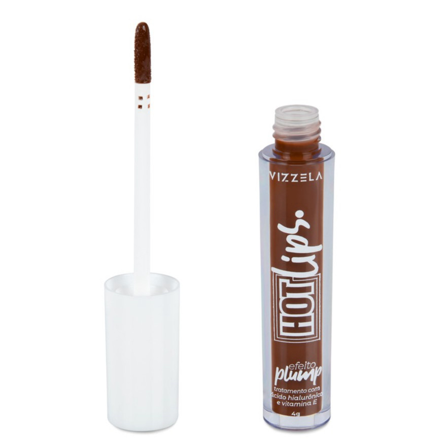 LANÇAMENTO HOT LIPS BROWN - VIZZELA | Shopee (BR)