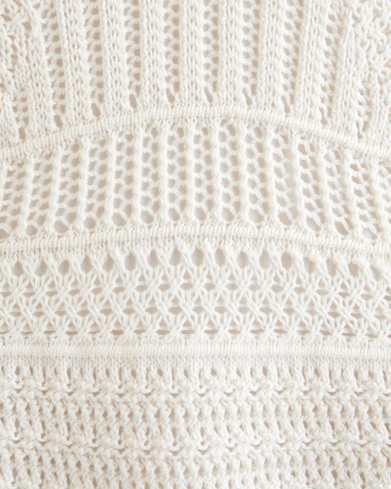 Women's Crochet Mini Dress | Women's Dresses & Jumpsuits | Abercrombie.com | Abercrombie & Fitch (US)