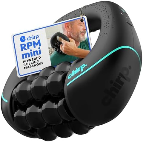 Chirp RPM Mini Rolling Percussive Massager, Deep Tissue Muscle Roller | Amazon (US)