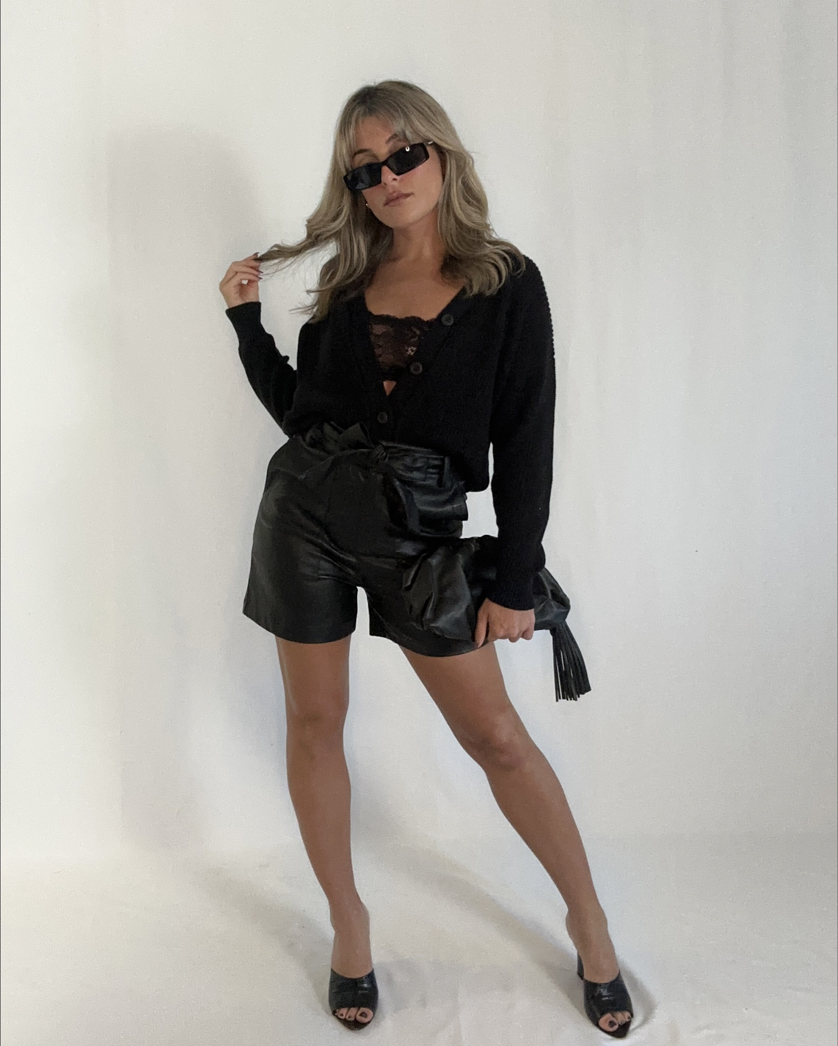 Styled my vegan leather shorts with this new super versatile sweater I got from revolve! Both of these pieces are so easy to wear, and together make a really cool outfit for the fall 🖤

#LTKStyleTip #LTKSeasonal