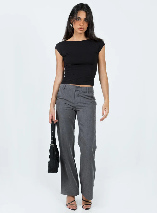 Rosalinda Top Black | Princess Polly US