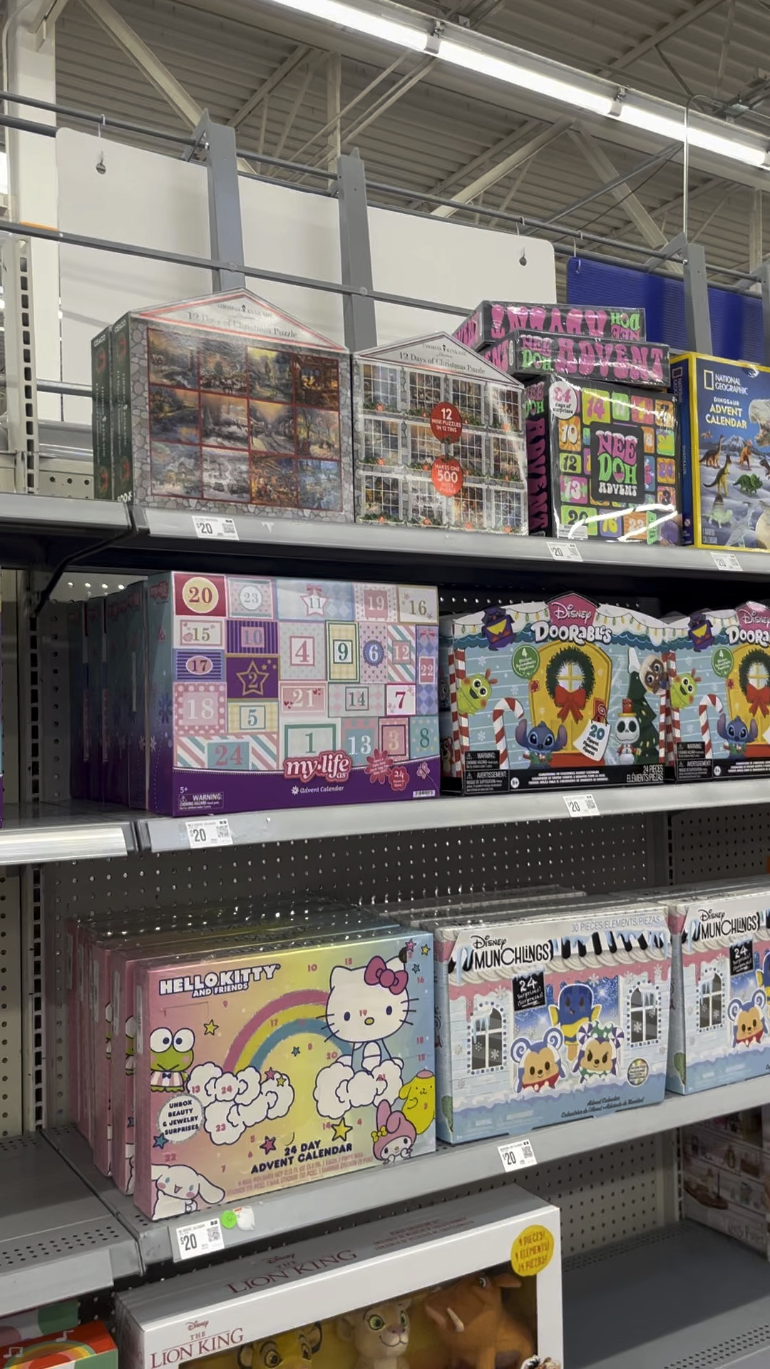 Advent calendars @walmart 

#LTKGiftGuide #LTKSeasonal #LTKHoliday