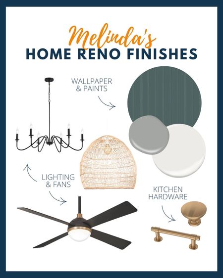 Following along with Melinda’s new home renovation? She recently shared her favorite finishes and we couldn’t love them more!! 🤩

- Iron chandelier for dining room
- Boho rattan light for kitchen
- Fan for living room with fireplace 
- Tempaper peel and stick wallpaper for a bold statement and texture 
- Gold hardware for kitchen cabinets 
- Sherwin Williams Pure White paint for kitchen cabinets and walls
- Behr Chain Reaction paint for kitchen island cabinets

What’s your favorite finishing touch?! 😍😍😍



#LTKhome #LTKunder50 #LTKstyletip