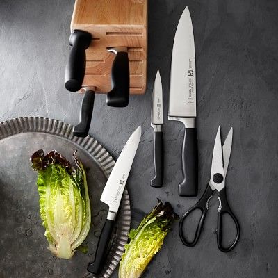 Zwilling J.A. Henckels Four Star 8-Piece Knife Block Set | Williams-Sonoma