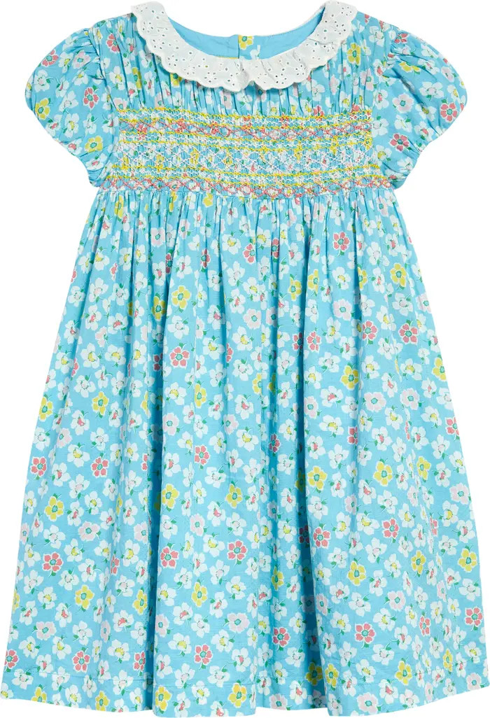 Mini Boden Kids' Puff Sleeve Smocked Dress | Nordstrom | Nordstrom