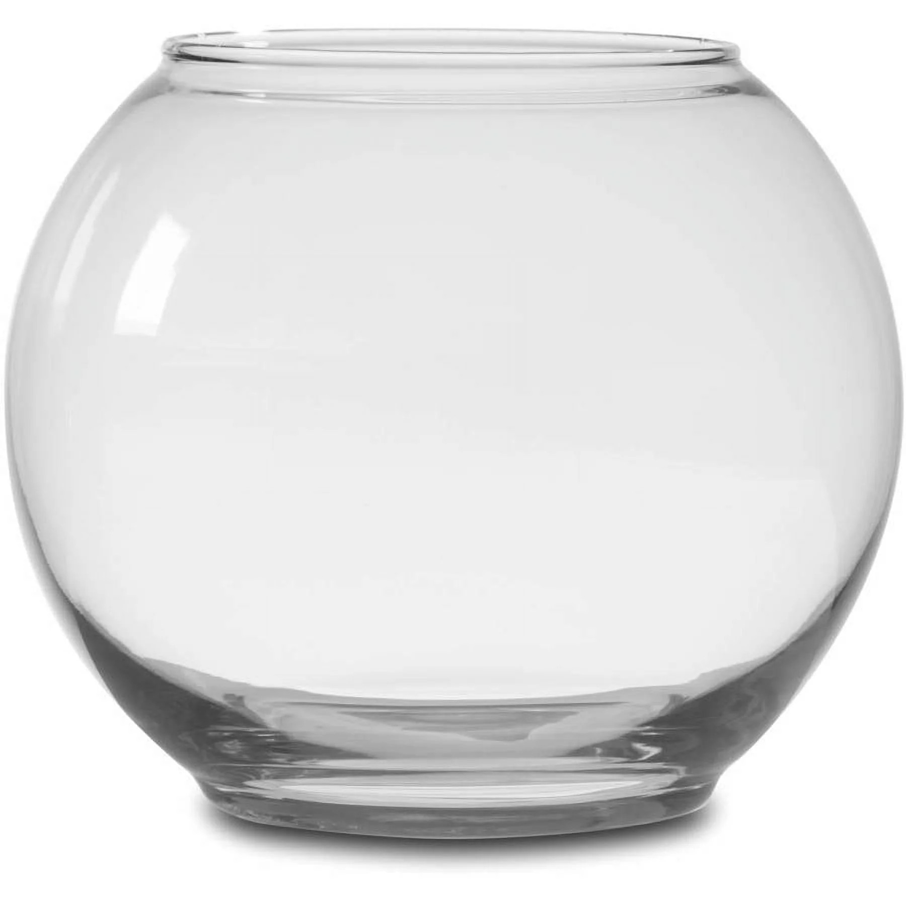 Libbey Clear Glass 5.5" Small Bubble Ball Floral Vase - Walmart.com | Walmart (US)