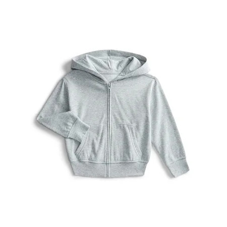 Wonder Nation Boys Full Zip Fleece Hoodie, Sizes 4-18 & Husky | Walmart (US)