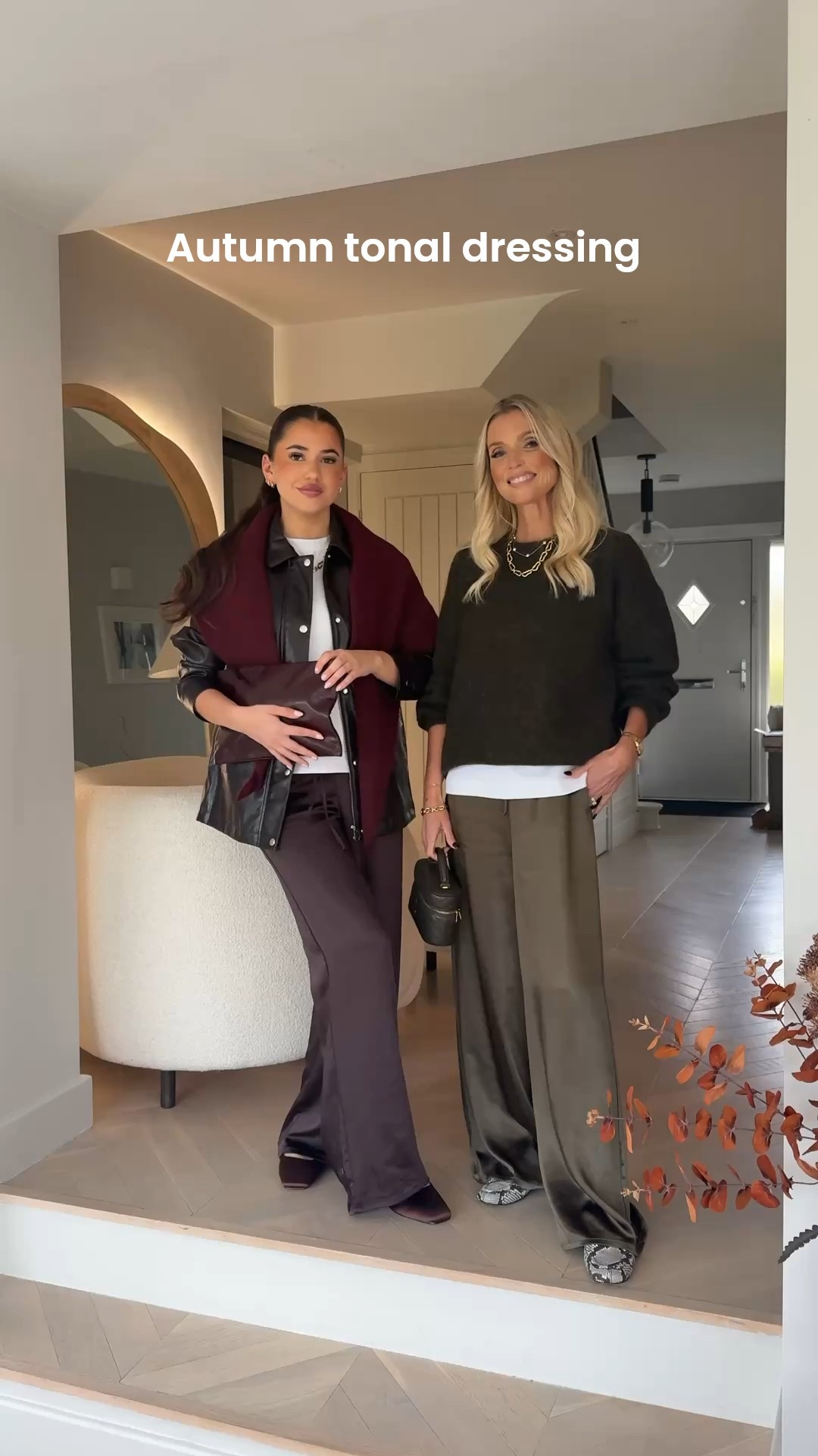 Green and burgundy for the win-tonal style with M&S

#LTKmidsize #LTKmodest #LTKstyletip