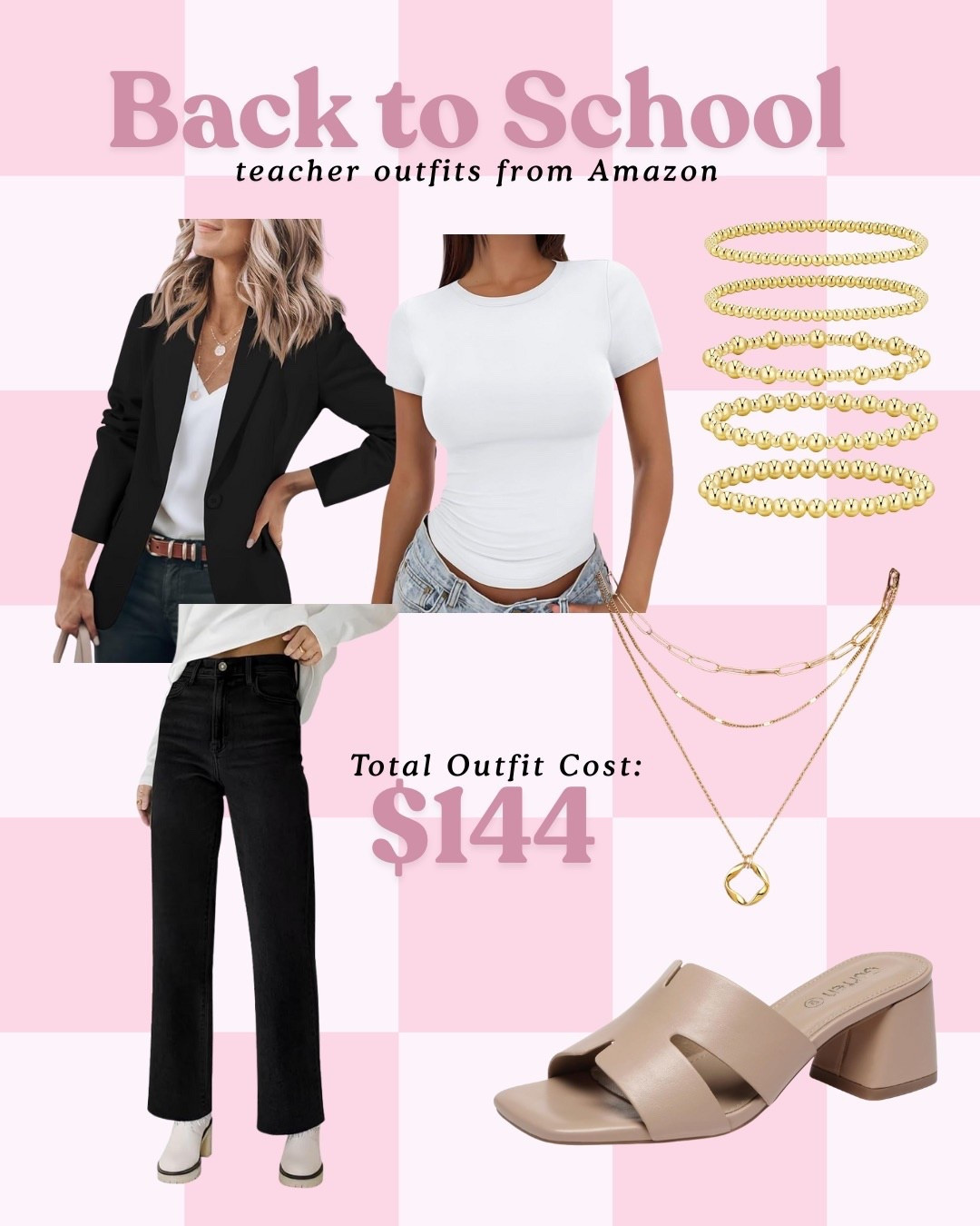 First day vibes on a budget ✏️🍎 This affordable teacher style from Amazon is classroom-ready, comfy, and totally workwear-worthy. Perfect for back to school, budget friendly style, and teacher fashion inspo—all in one! Whether you need a casual teacher outfit or wardrobe staples for the year, these Amazon finds prove you can look cute and put-together without spending big. 📚☕

#LTKFindsUnder50 #LTKWorkwear #LTKStyleTip