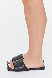 Faux Leather Crosshatch Sandals | Forever 21 (US)
